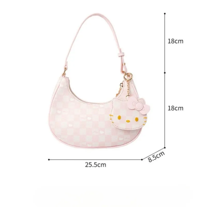 Pink Kitty Plaid Handbag SK365