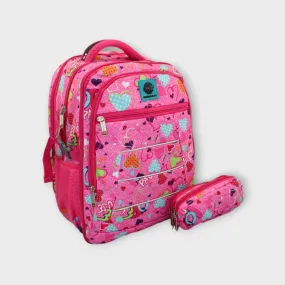 Pinkish 20 Inches School Set