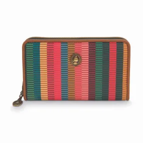 PIP Studio Jacquard Multi Stripe Wallet