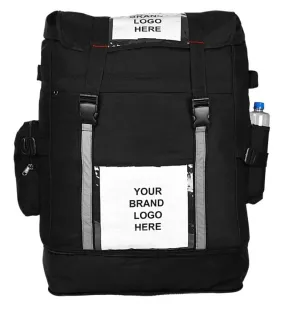 Premium Delivery Bag | Ecommerce and Logistic Delivery Backpack | Food and Grocery Delivery Bag | Size-27" Inch (Black)