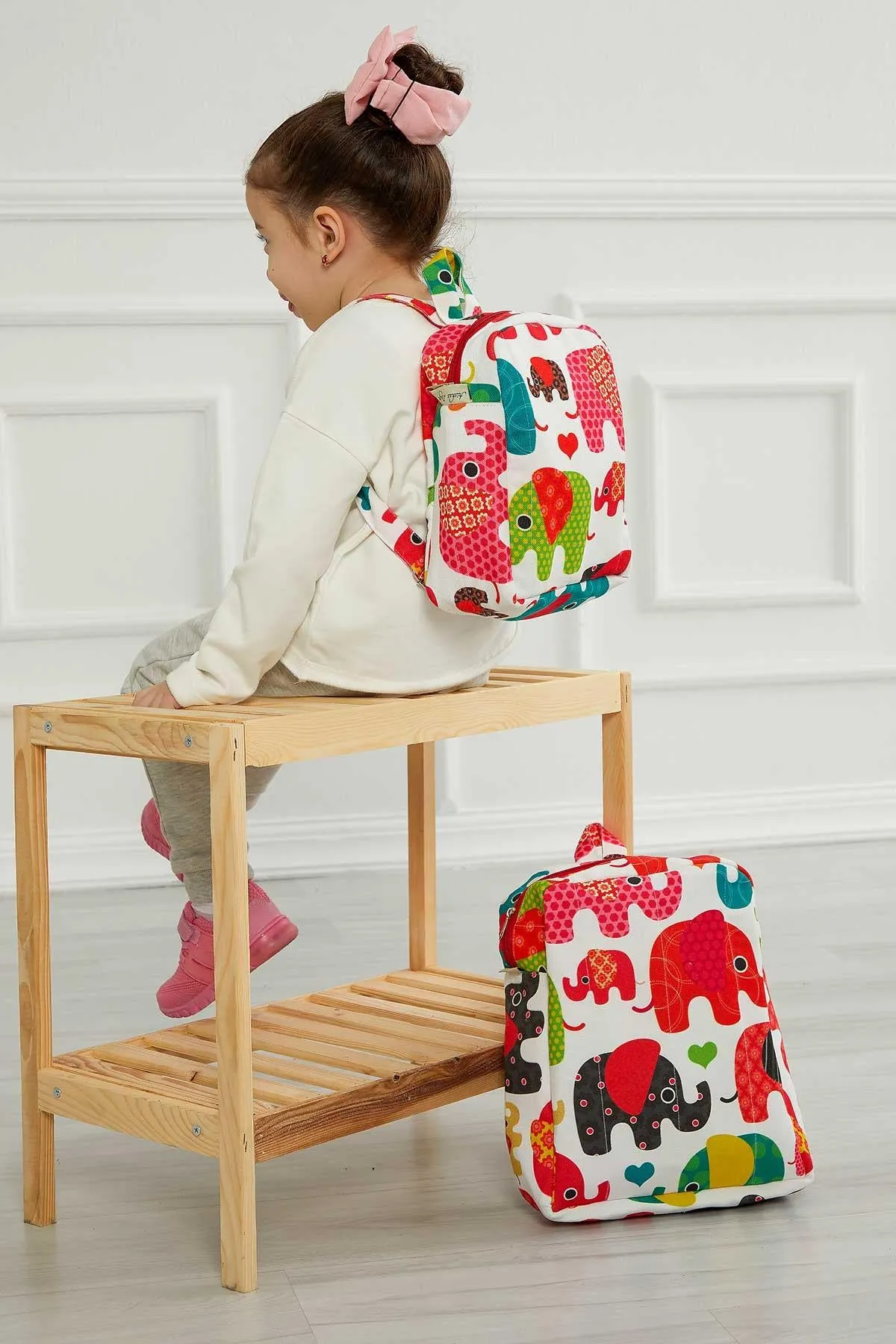 Preschool Backpack Kindergarten Little Kid Toddler School Backpacks for Boys and Girls Patterned Oversized Kid's Backpack 12'',CS-7K