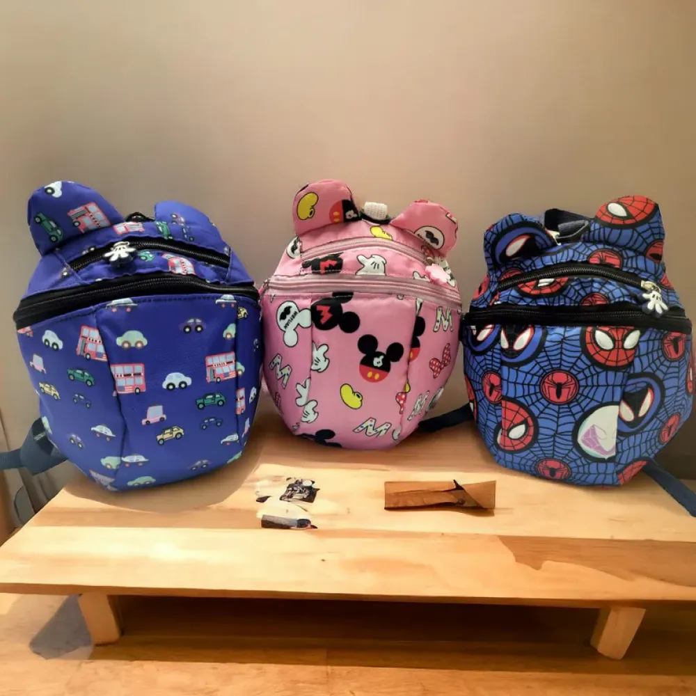 Printed Shoulder Sling Backpack For Kids