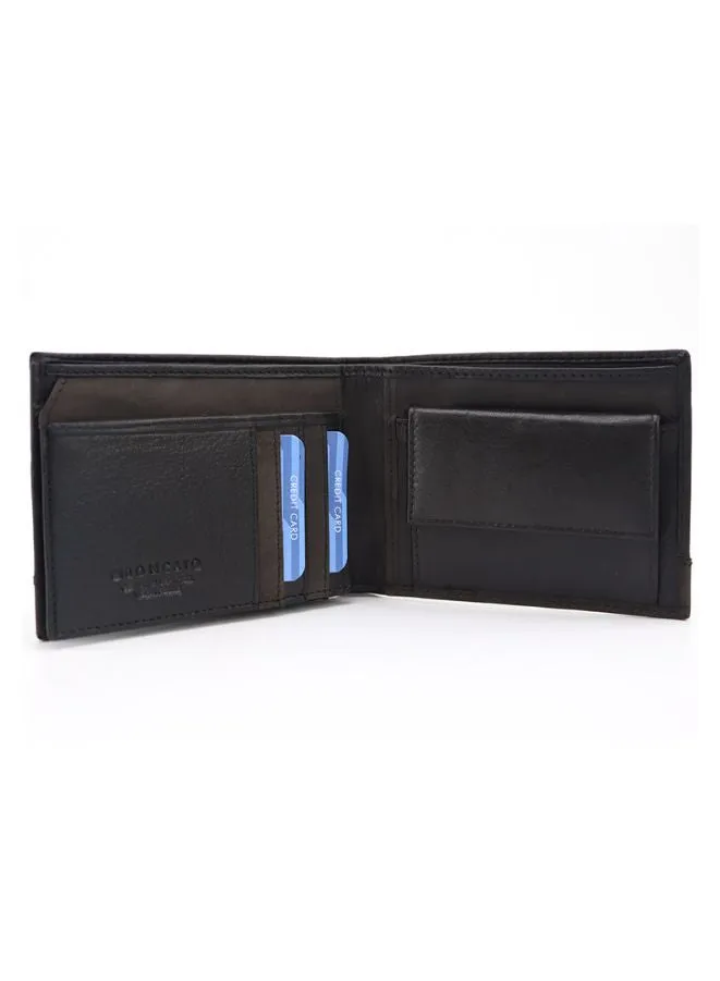 R Roncato Men’s Leather Wallet, Premium Italian Leather, Stylish and Practical Wallet for Everyday Use