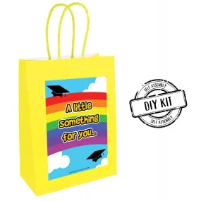 Rainbow Pre-School Graduation Personalised Paper Party Bags - Pack of 12