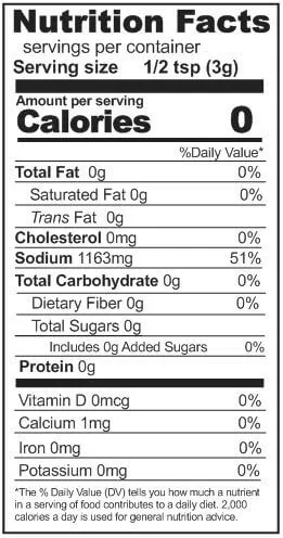 Rainy Day Foods - Iodized Salt 5 Gallon, 50 lb Super Pail - 3,779 Servings