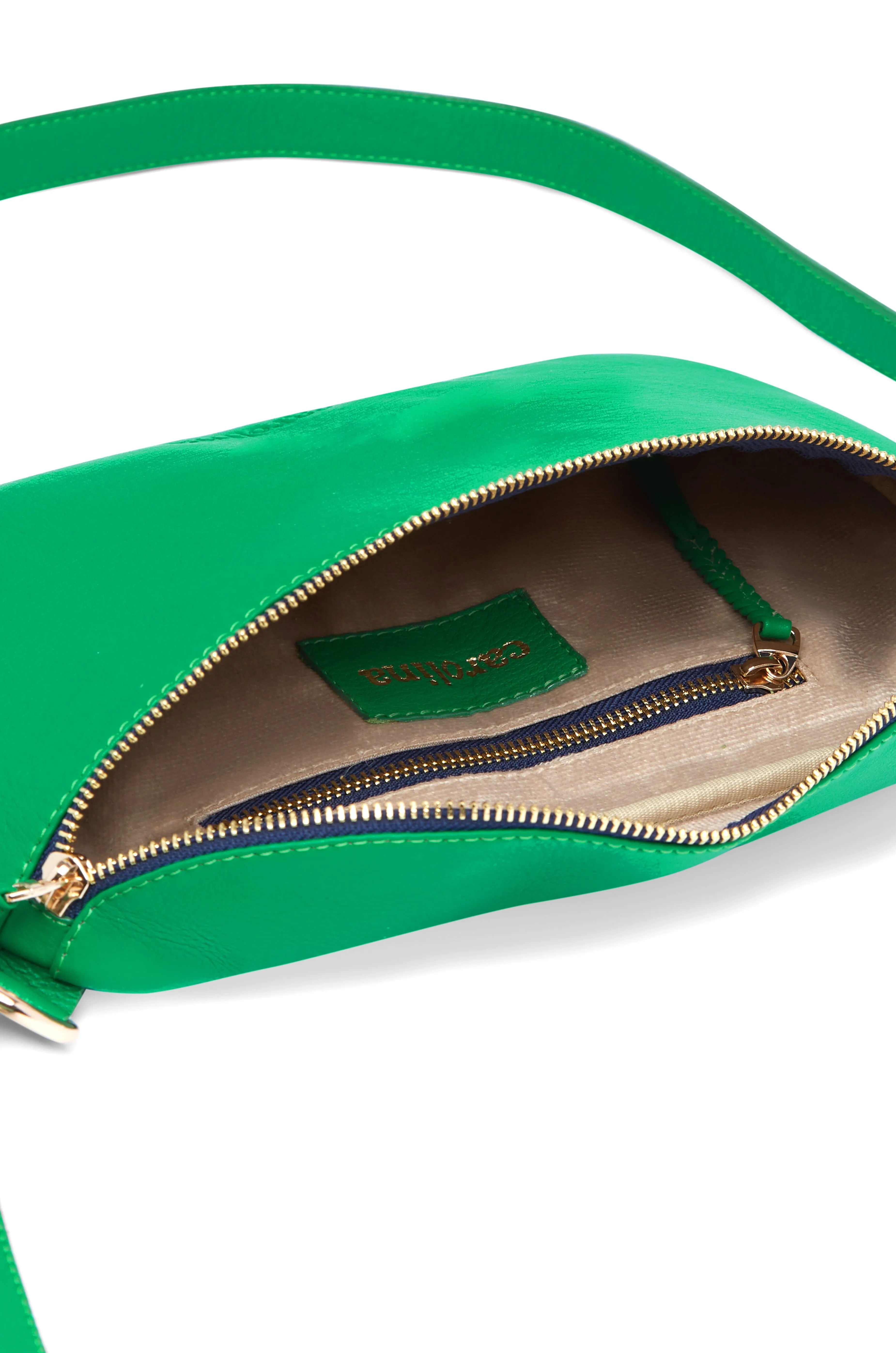 Ramona Leather Handbag Emerald