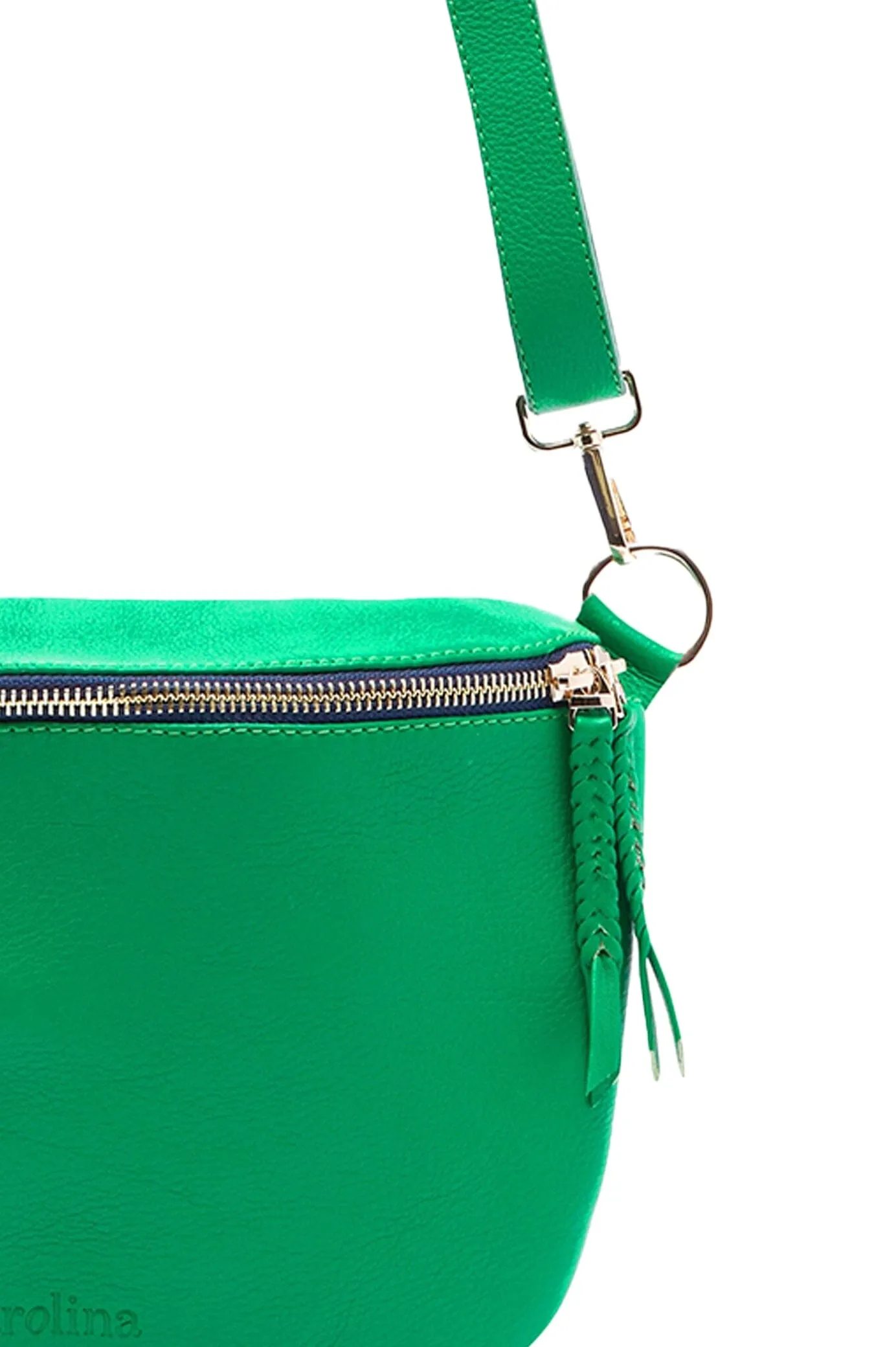 Ramona Leather Handbag Emerald