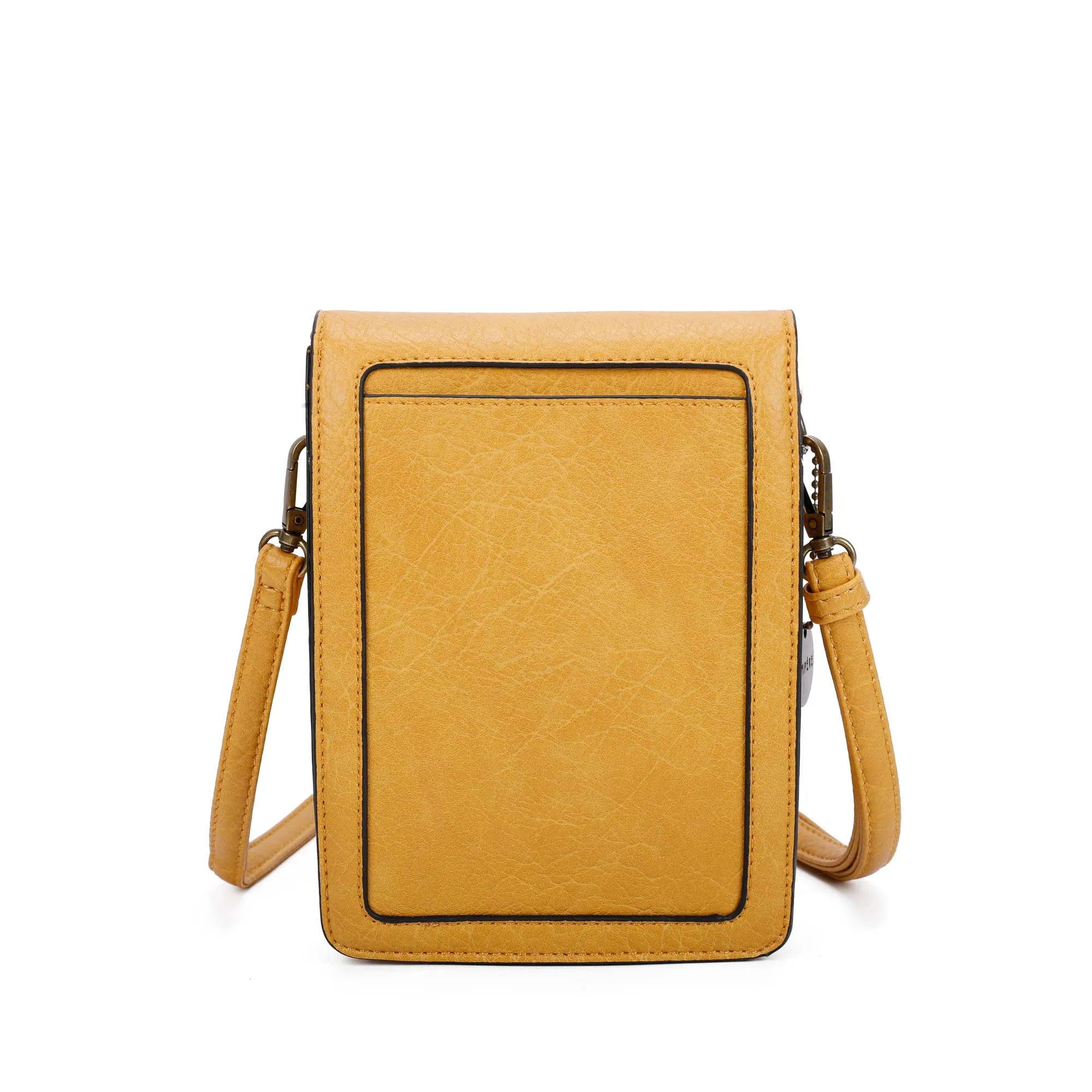 Scarlet Fringe Phonecase Crossbody - Mustard