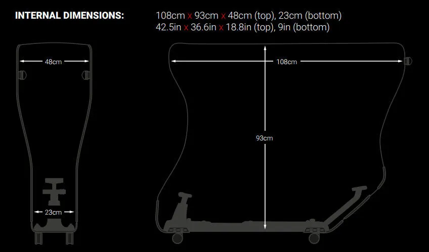 Scicon AeroComfort 3.0 TSA Travel Bag for Road Bikes