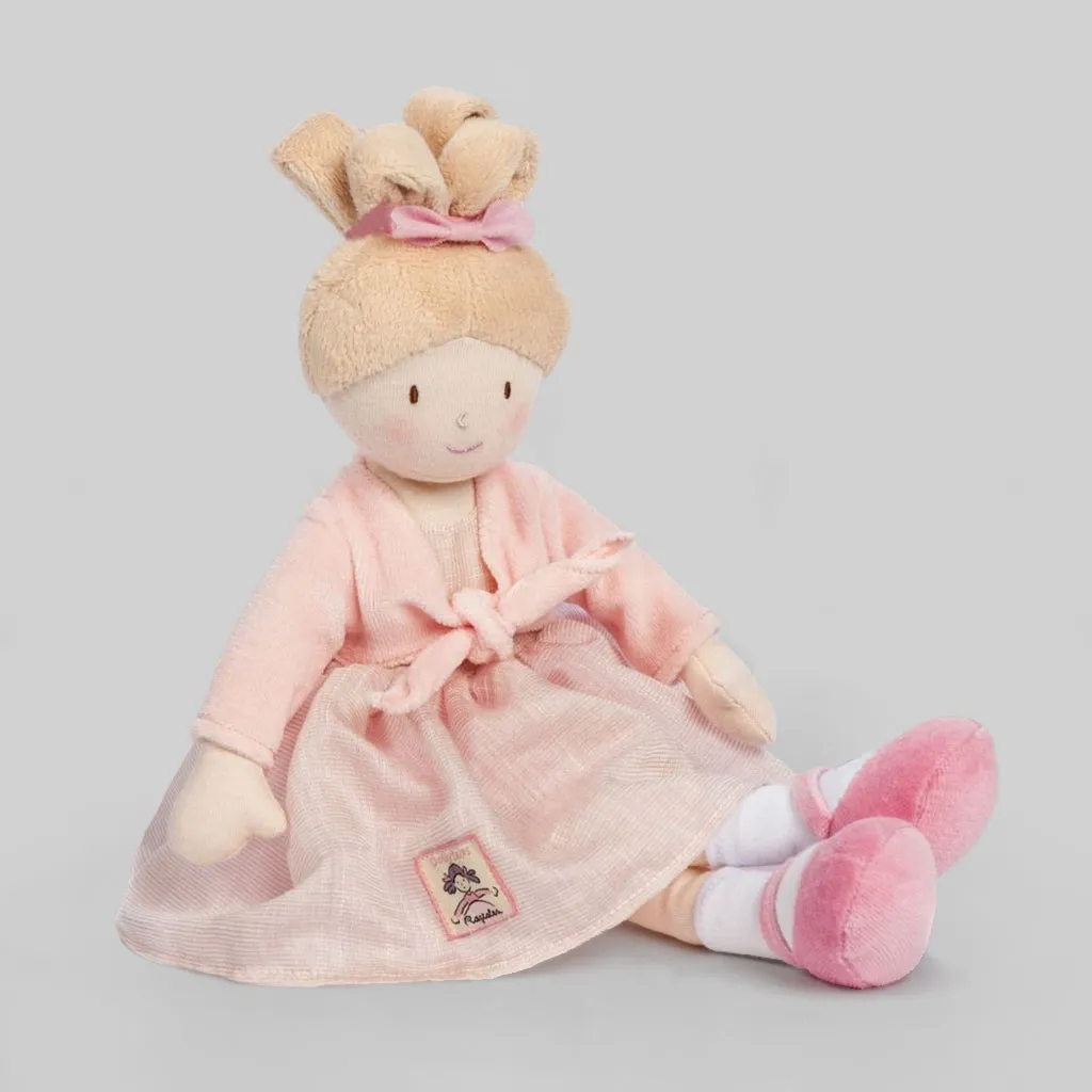 Sophie Ballerina Rag Doll with Floss & Rock Enchanted Backpack Gift Set