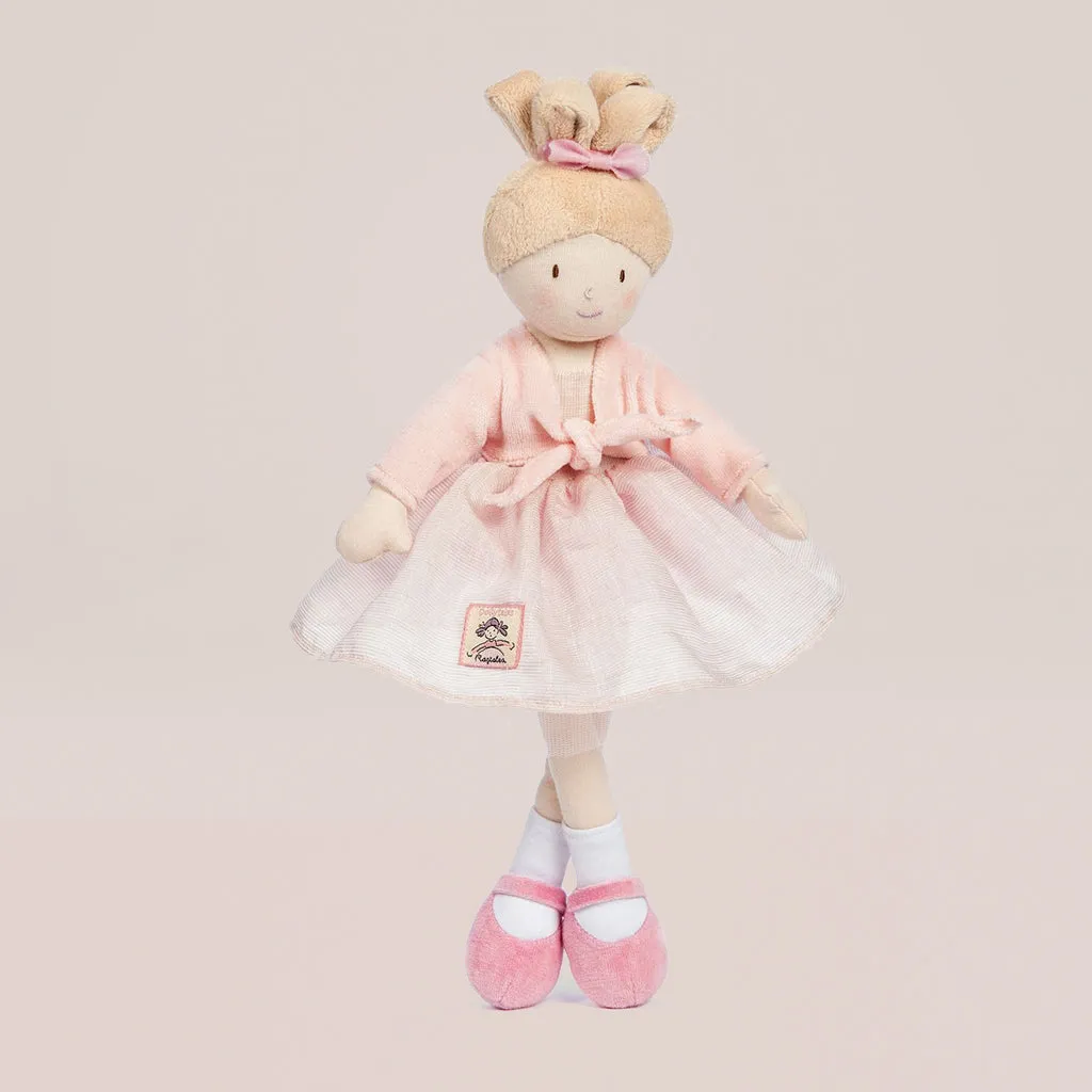 Sophie Ballerina Rag Doll with Floss & Rock Enchanted Backpack Gift Set