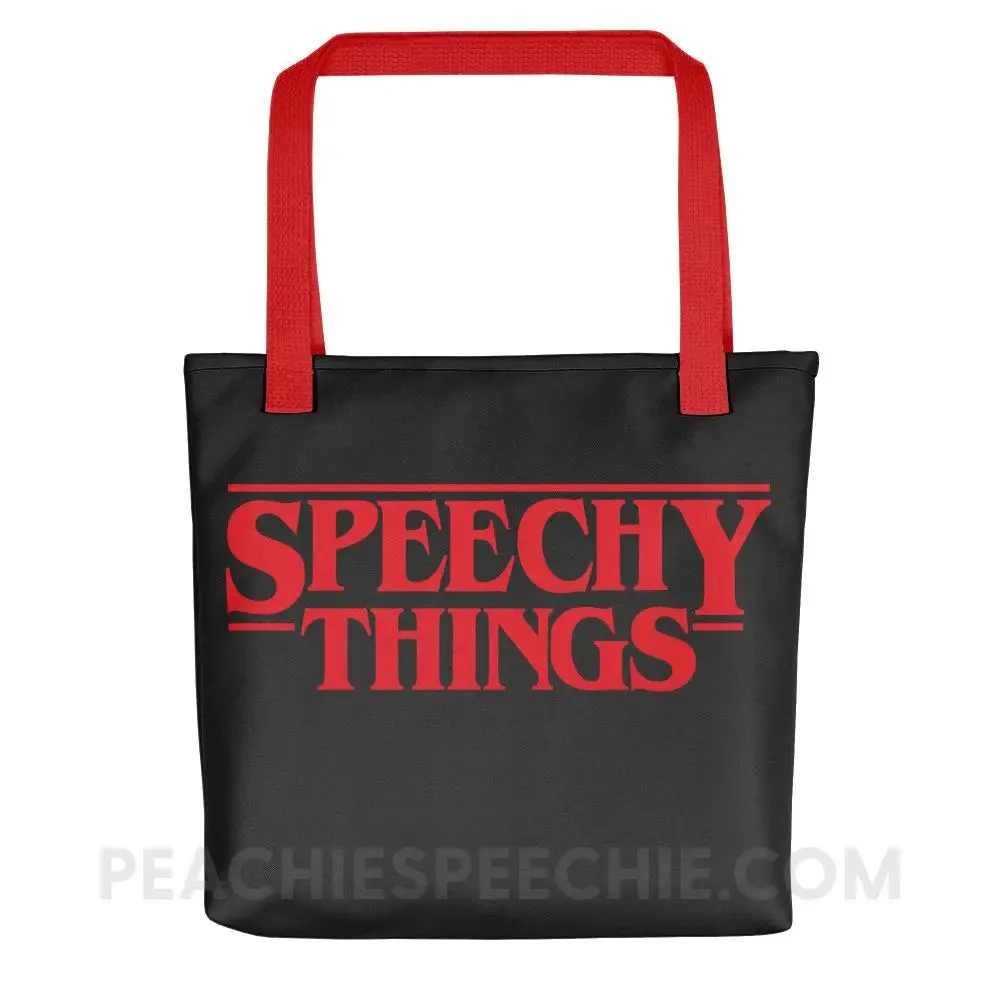 Speechy Things Tote Bag