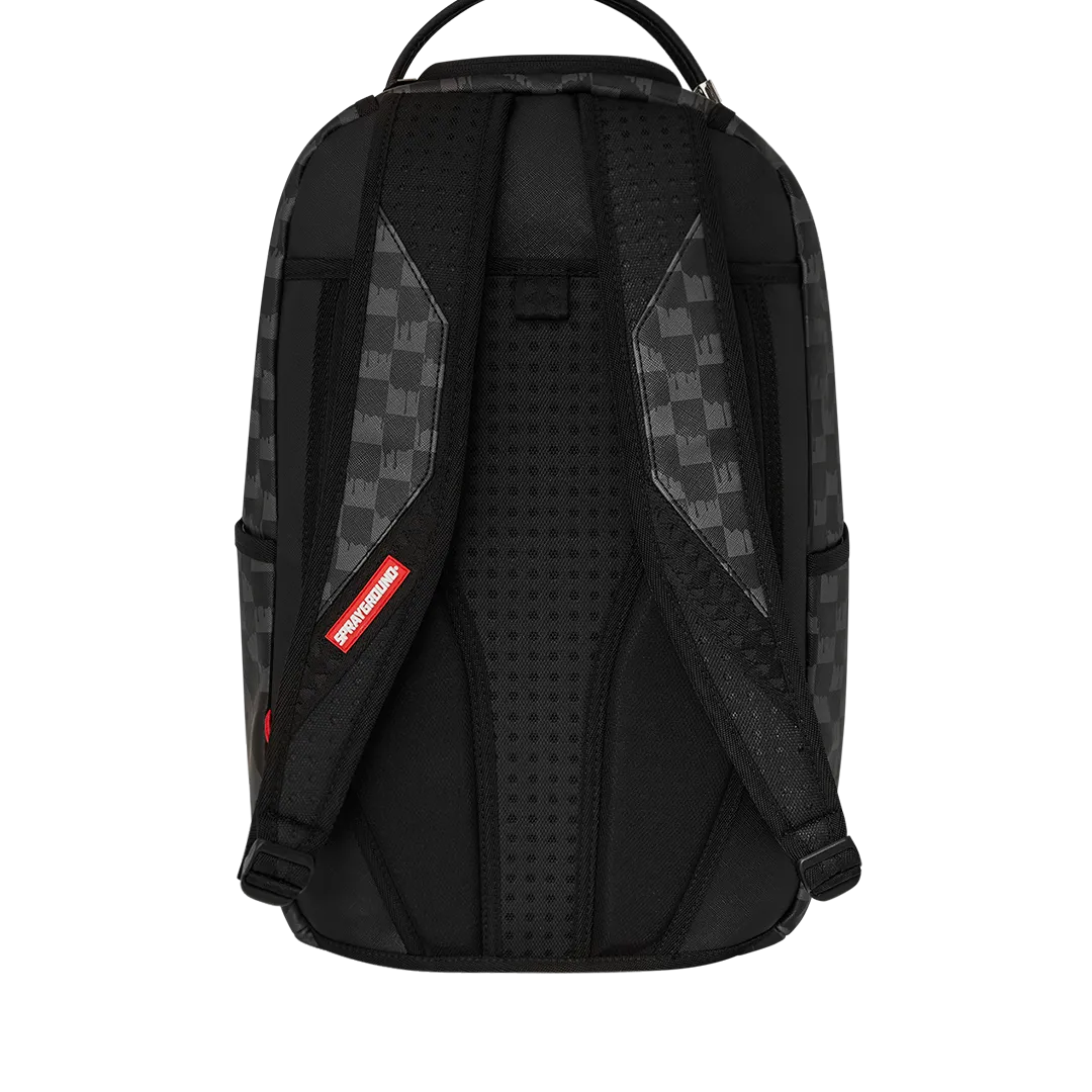 Sprayground Hangover Drip Check Backpack - Black / Grey