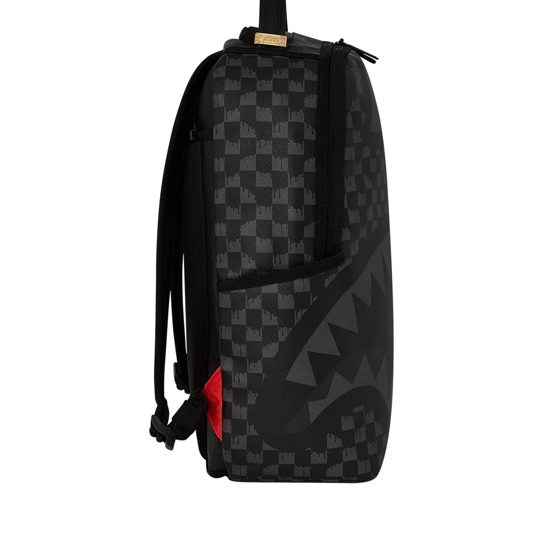 Sprayground Hangover Drip Check Backpack - Black / Grey