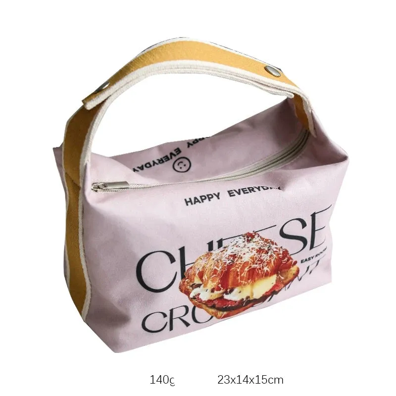 Stylish Bento Lunch Bag - Versatile Shoulder and Handbag