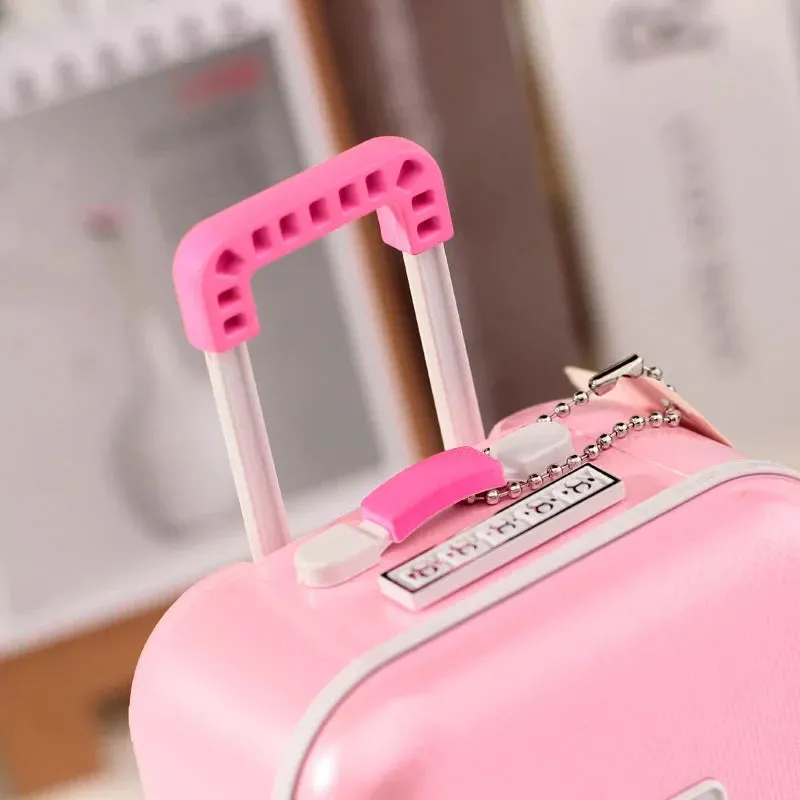 Suitcase Style Music Jewelry Box