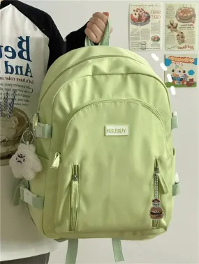 TAVIMART  -  Japanese Ins Light Schoolbag Girl Small Fresh and Lovely Soft Girl Backpack Female High School Student Backpack