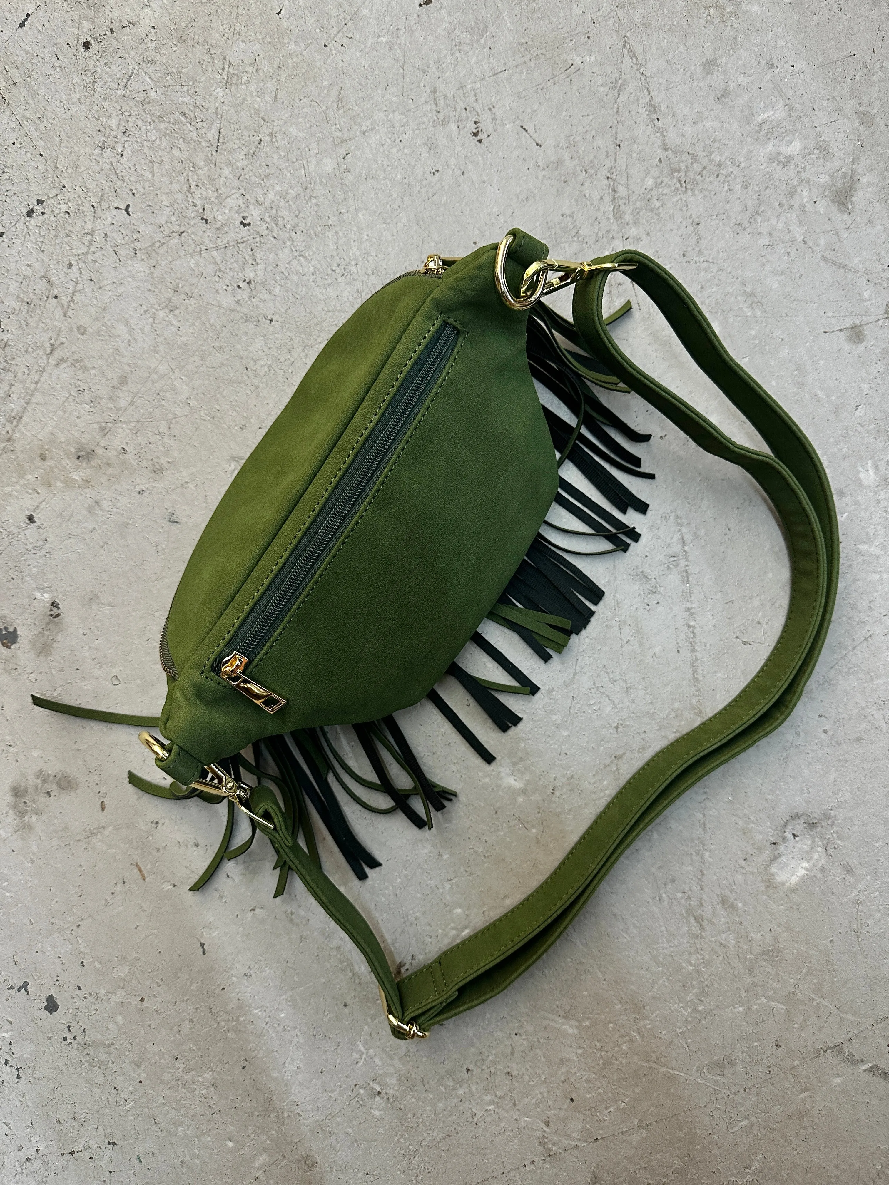 The Kelli Fringe Sling Bag