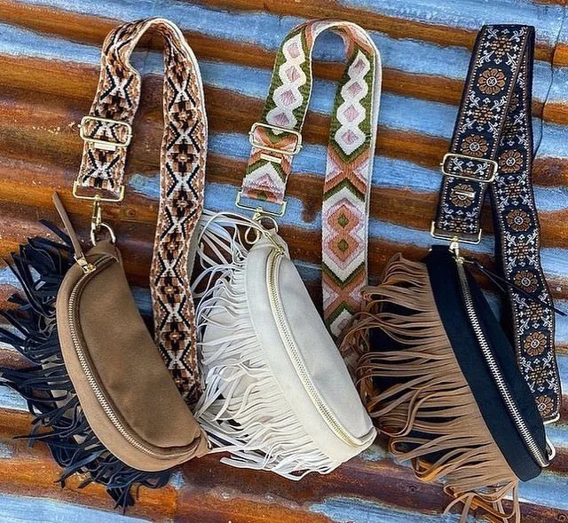 The Kelli Fringe Sling Bag