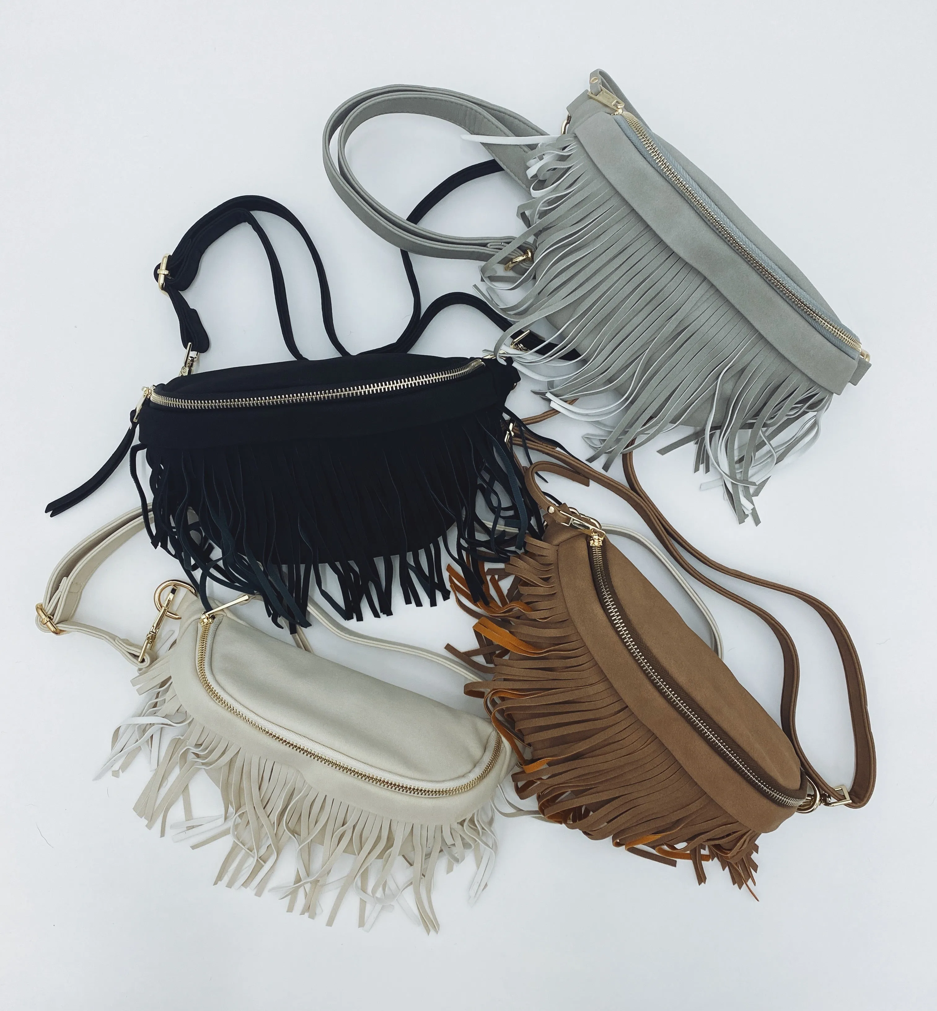 The Kelli Fringe Sling Bag