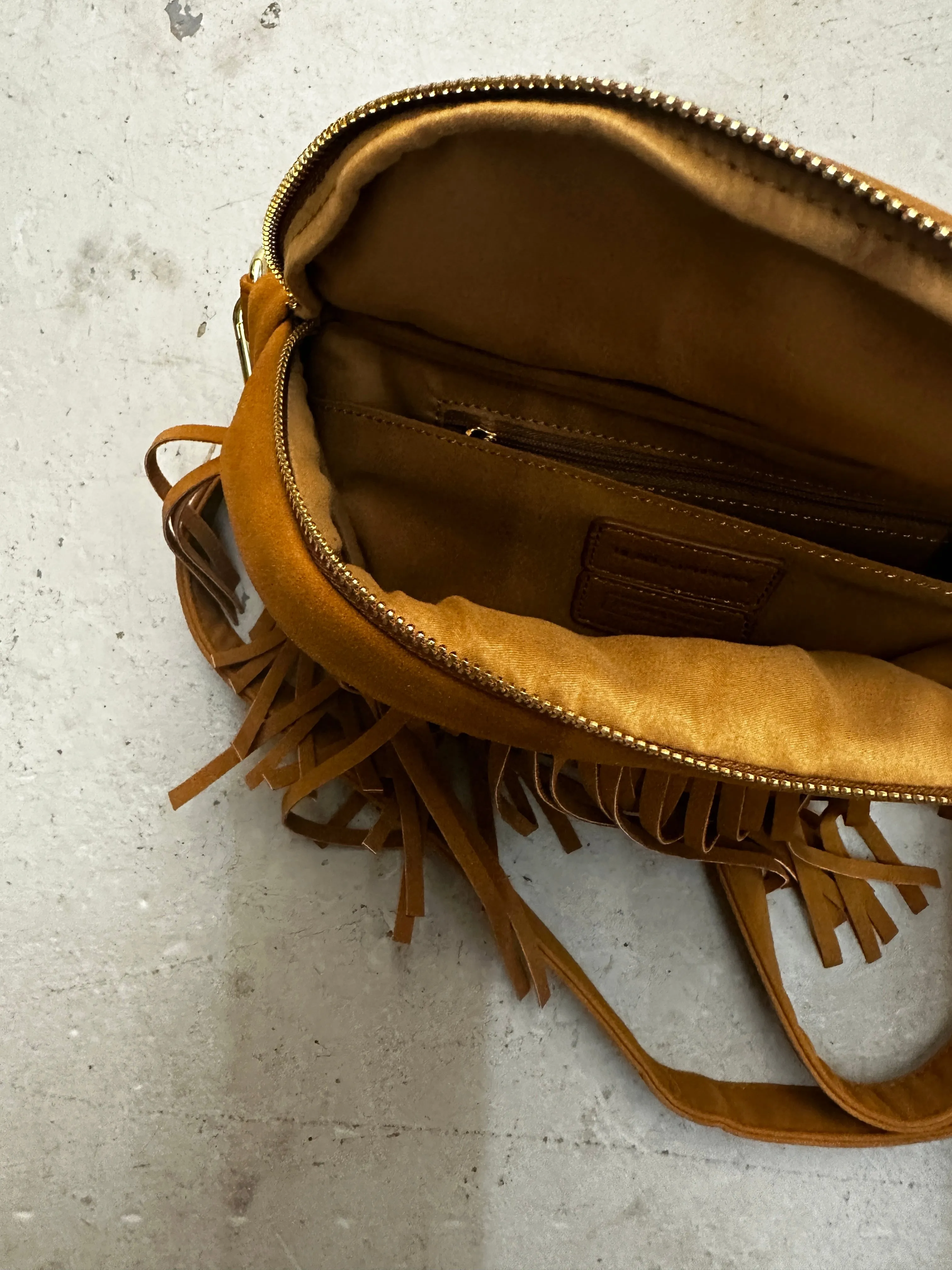 The Kelli Fringe Sling Bag