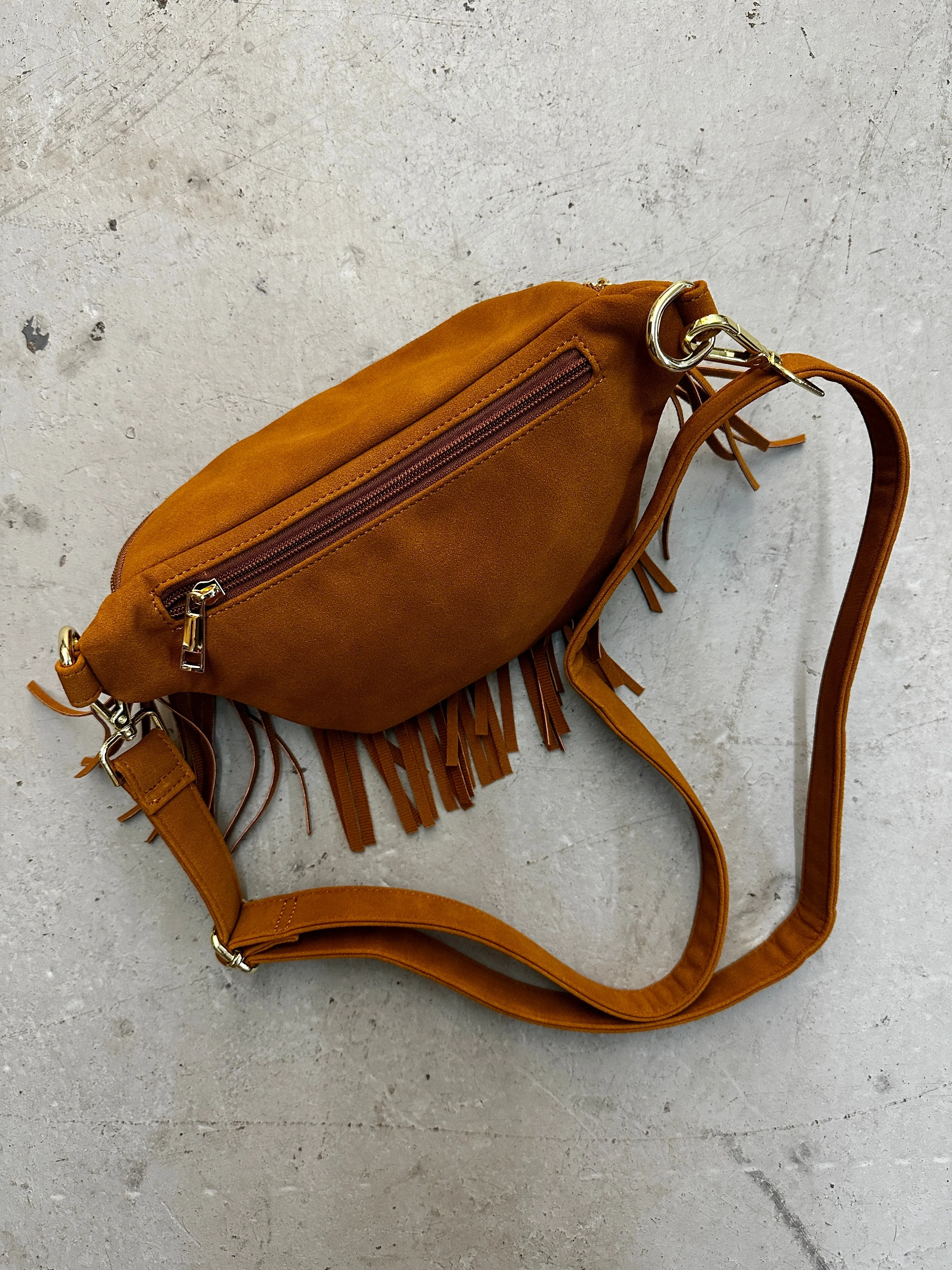 The Kelli Fringe Sling Bag