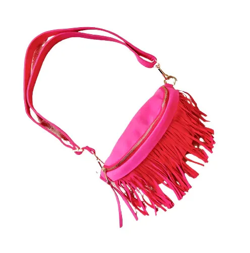 The Kelli Fringe Sling Bag