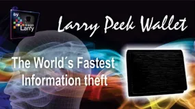 The Larry Peek Wallet (Gimmick and Online Instructions) by Mago Larry