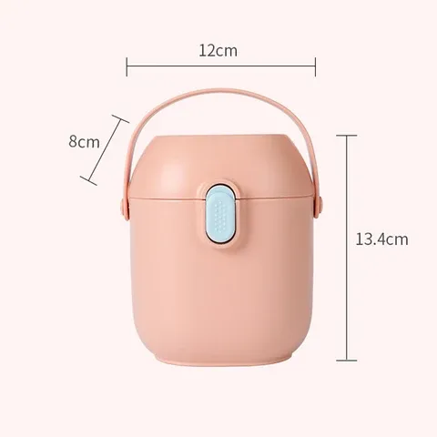 THE LITTLE LOOKERS Baby Milk Powder Container | Portable Baby Milk Powder Dispenser -225g