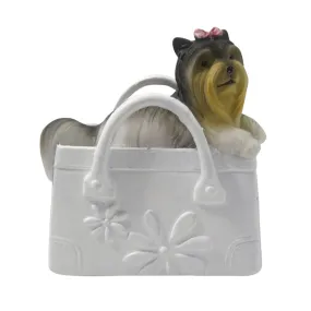 Tote-rrier Dog Figurine