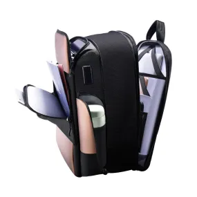 Travel Laptop Backpack for Men Expandable with Foldable Shoulder Pockets USB Charging Fits in 15.6 Inch Laptop