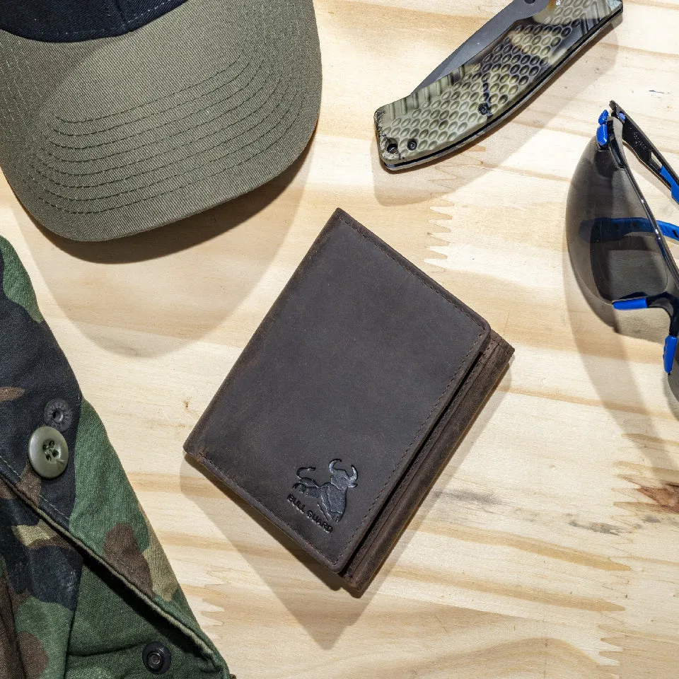 Trifold Freedom Wallet for Men with Air Tag