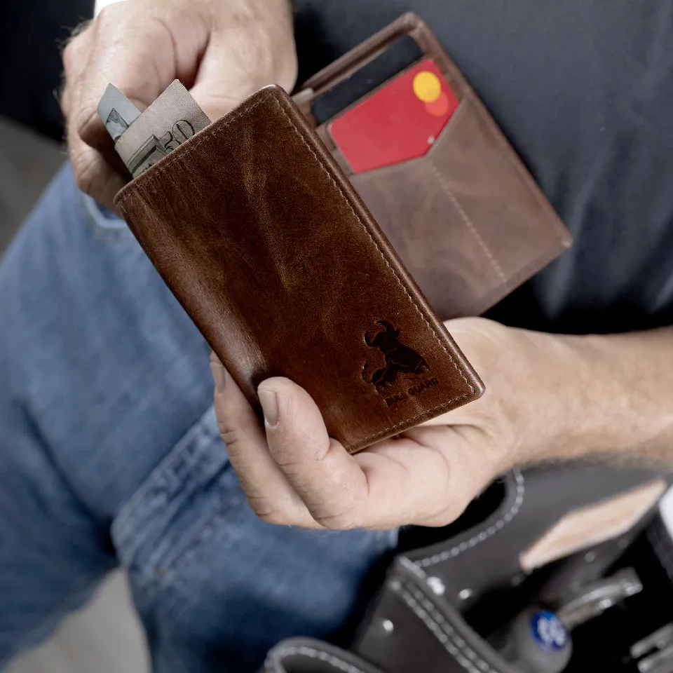 Trifold Freedom Wallet for Men with Air Tag