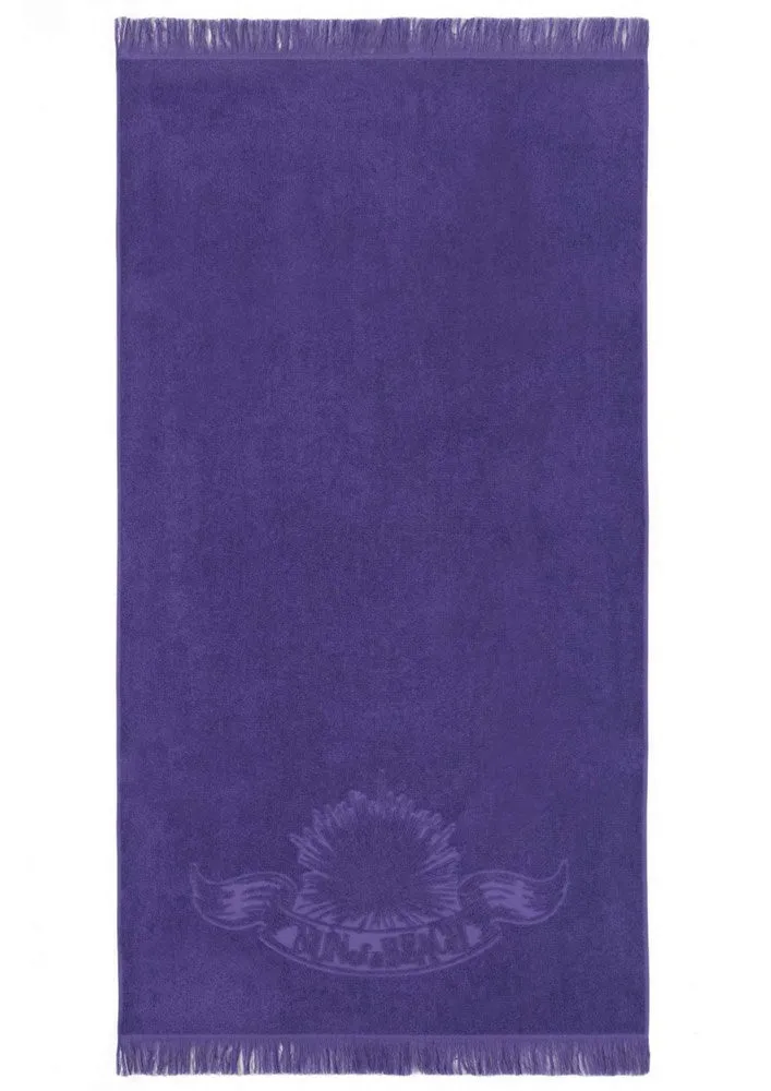 Ultra Violet | Monochrome Beach Towel