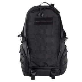 Unisex Outdoor Backpack Camping Hiking Rucksack Bag(Black)