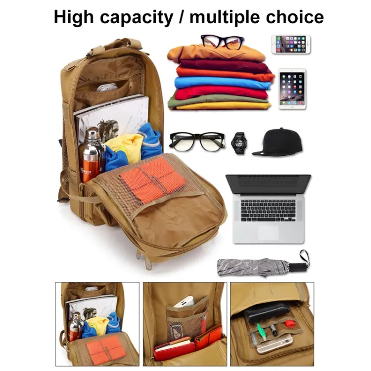 Unisex Outdoor Backpack Camping Hiking Rucksacks Bag(CP Color)