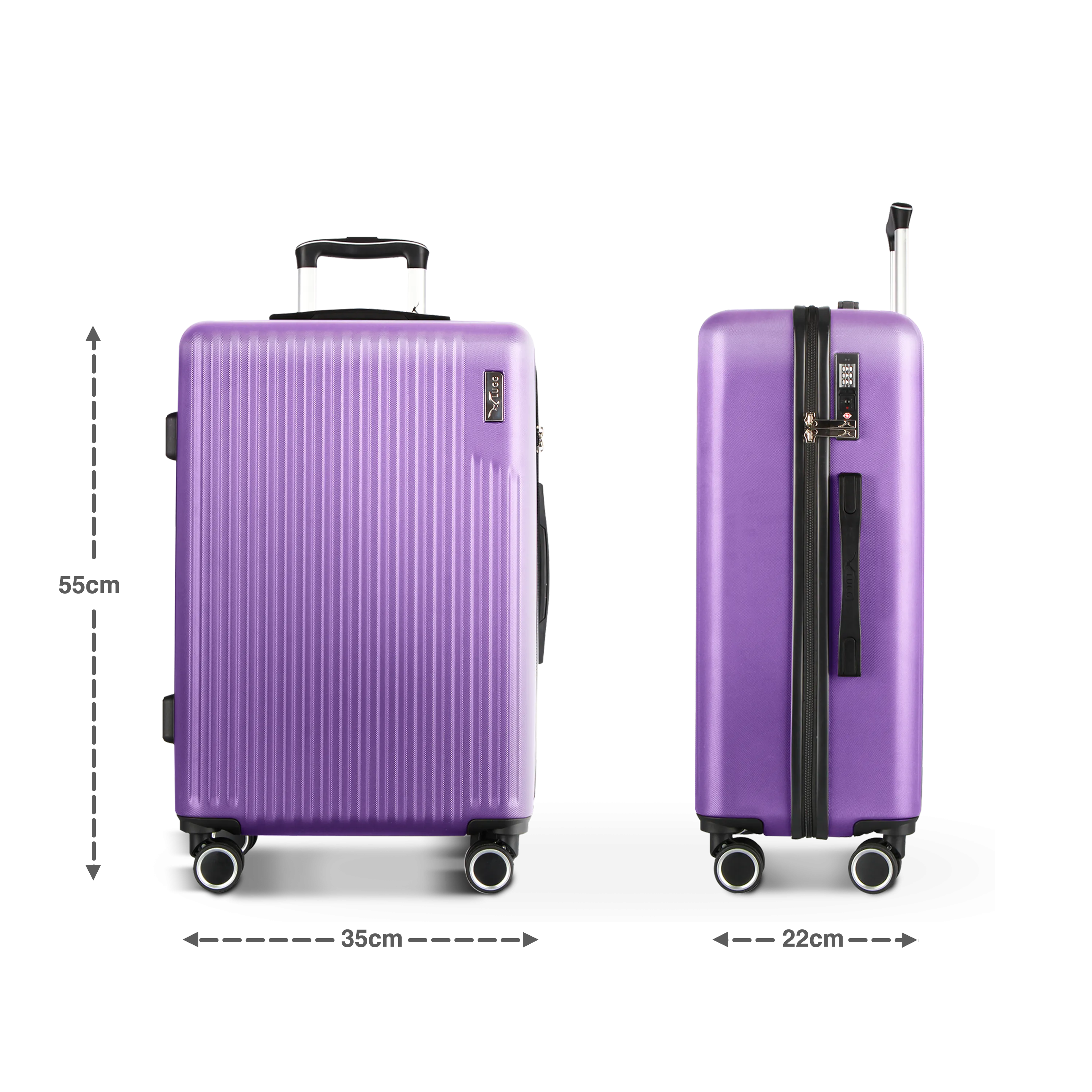 Vacay 20" Cabin Suitcase in Lavender