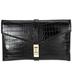 Vegan Clutch Handbag with Strap