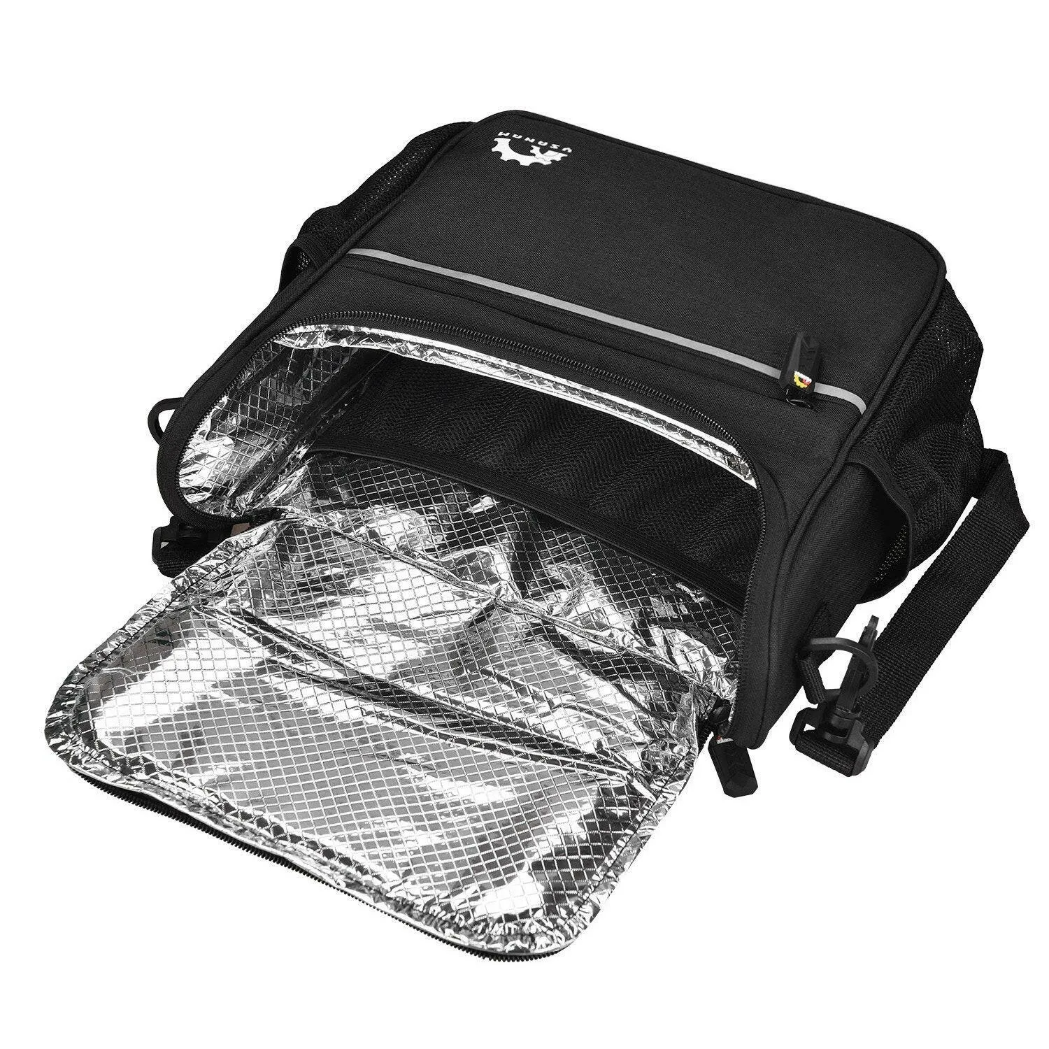 Waterproof Bike Handlebar Insulated Cooler Bag Front Bag Mountain Road Bicycle Cycling Handlebar Basket Bag Pannier Shoulder Bag