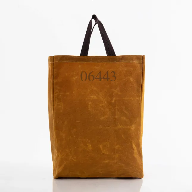 Waxed Canvas Market Tote - 06443