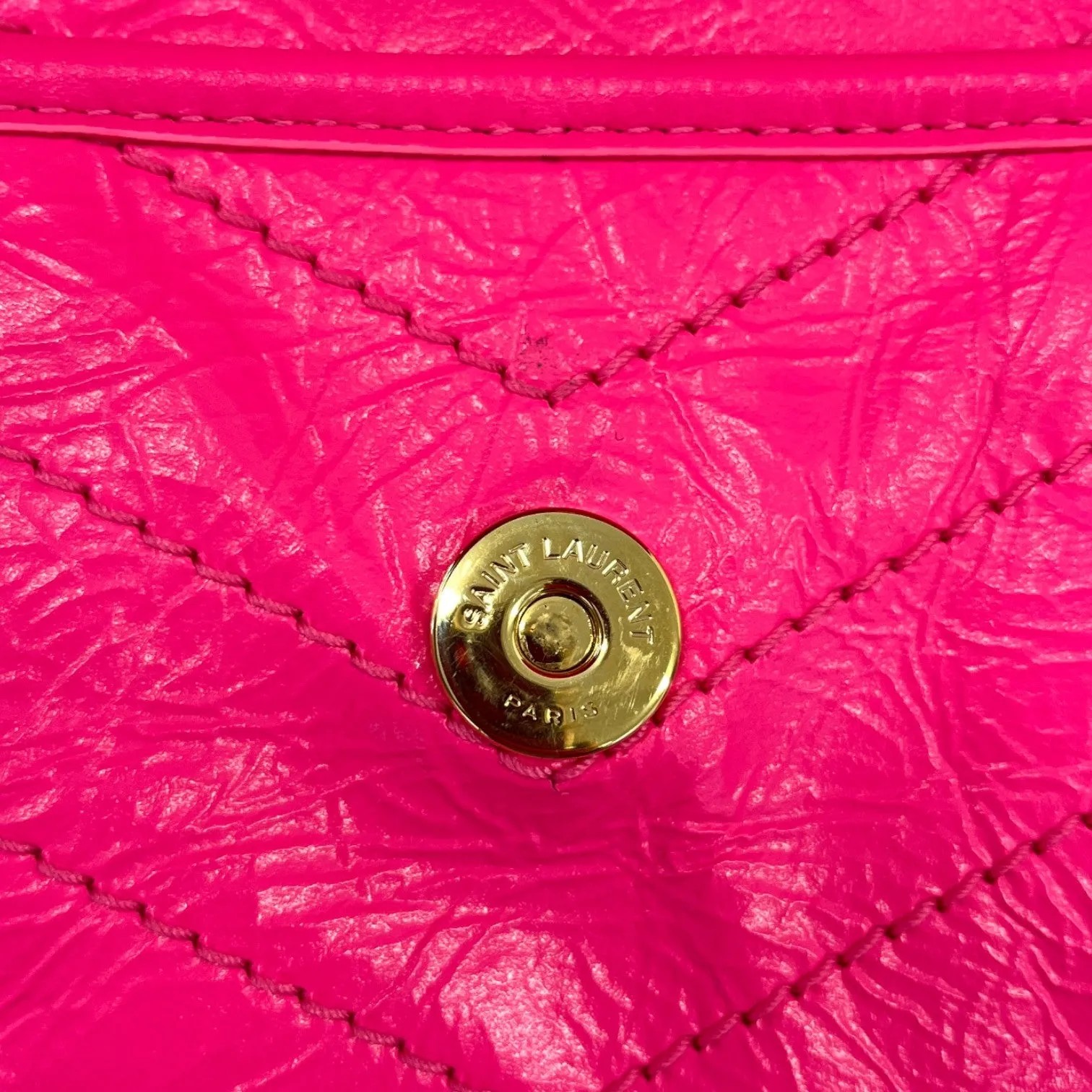 Women's Fluo Nappa Handbag Pink