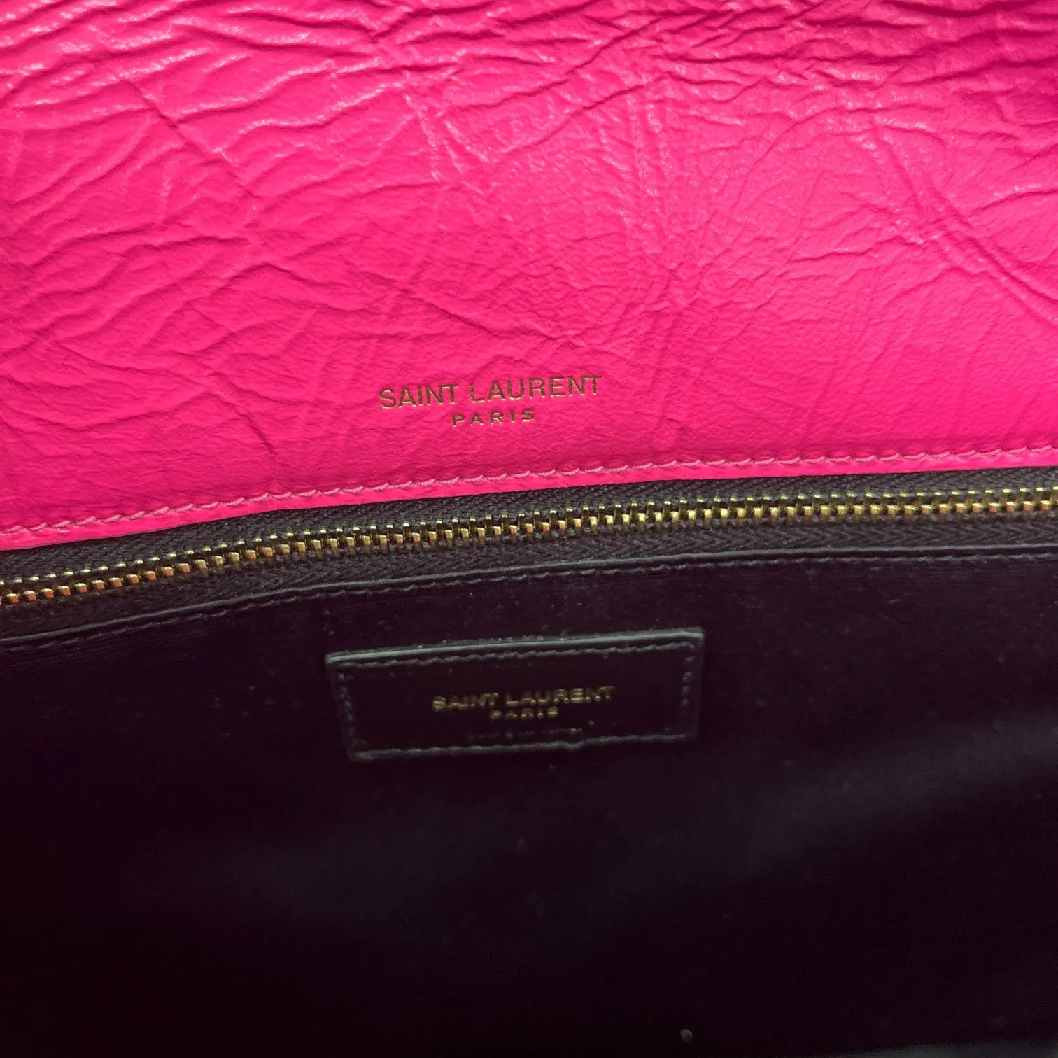 Women's Fluo Nappa Handbag Pink