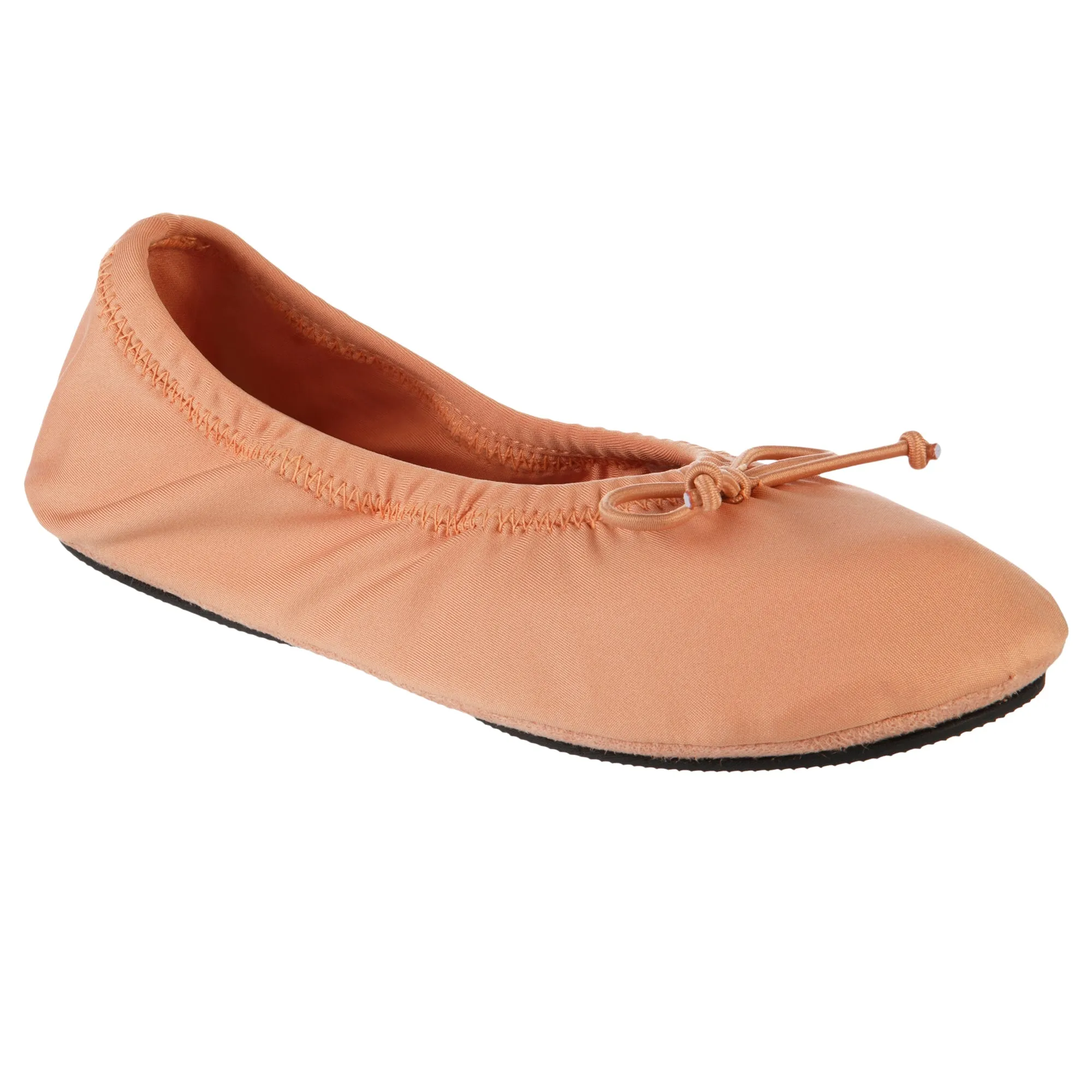 Women's Sloan Skin Tone Ballerina Slippers With 4-Way Stretch and Memory Foam