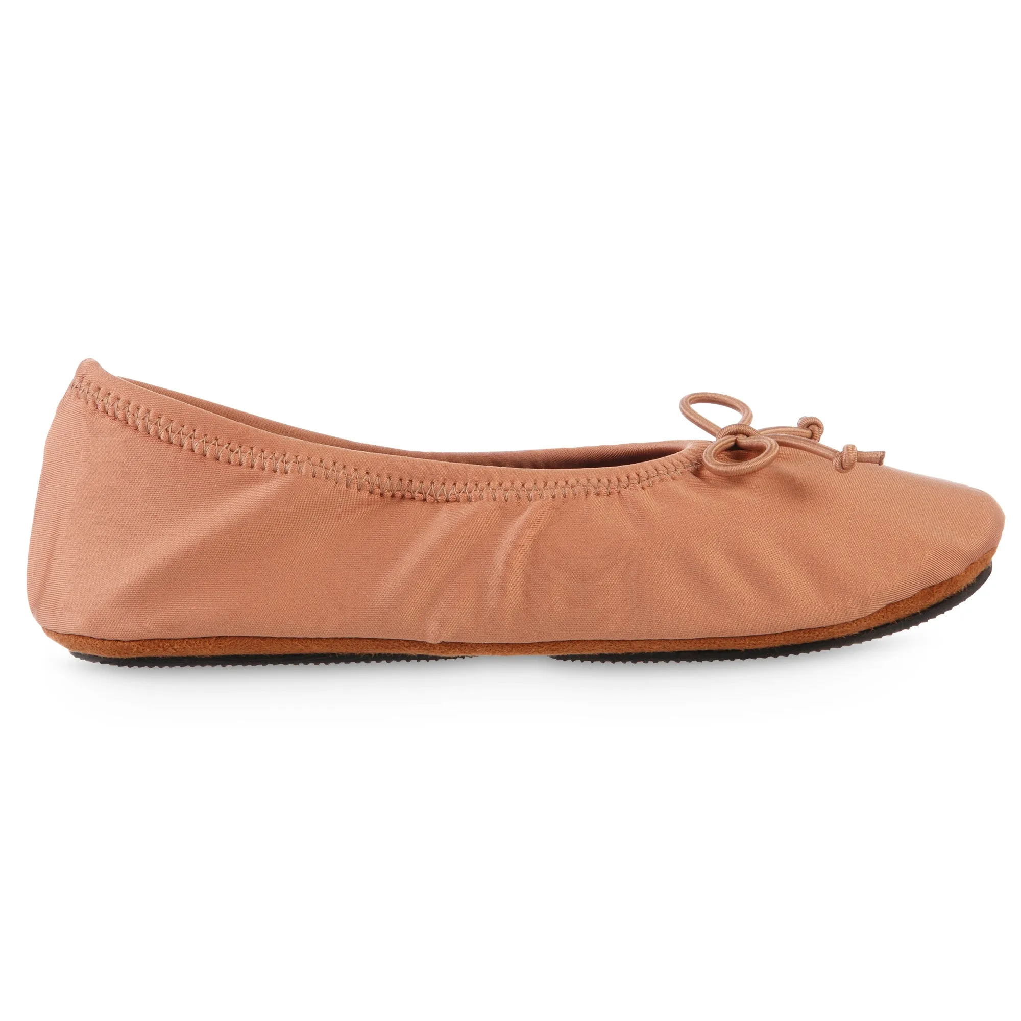 Women's Sloan Skin Tone Ballerina Slippers With 4-Way Stretch and Memory Foam