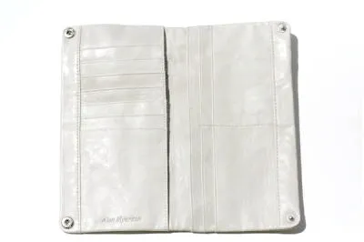 zip detail wallet - large - oyster